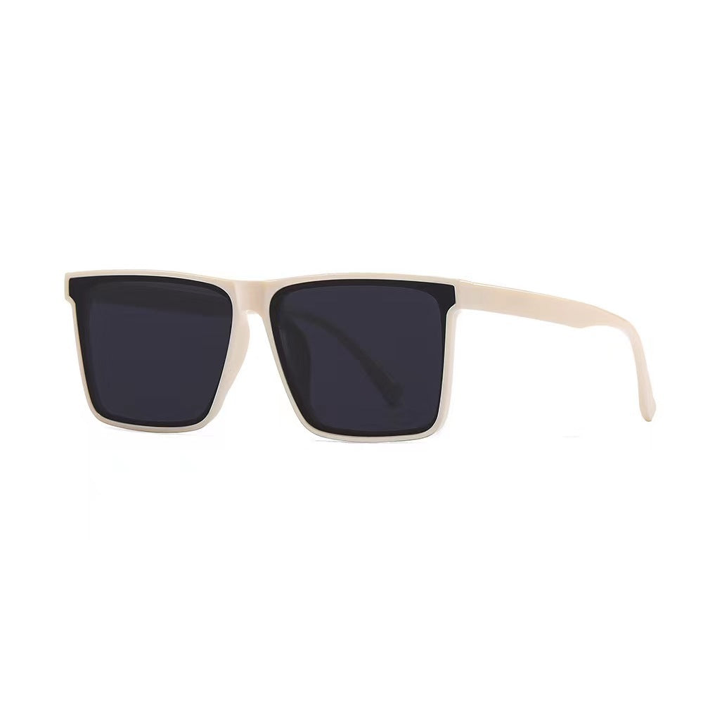 Wholesale Men' s square frame polarized UV protection sunglasses